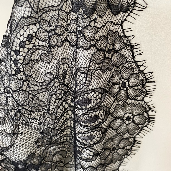 BCBG MaxAzaria black and white lace dress - Picture 3 of 5